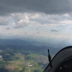 Flugwegposition um 14:52:29: Aufgenommen in der Nähe von Regen, Deutschland in 1779 Meter